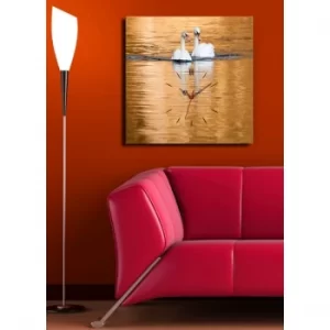 Image of 4545CS-13 Multicolor Decorative Canvas Wall Clock