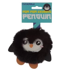 Image of Cutiemals Penguin Pom Pom Keyring