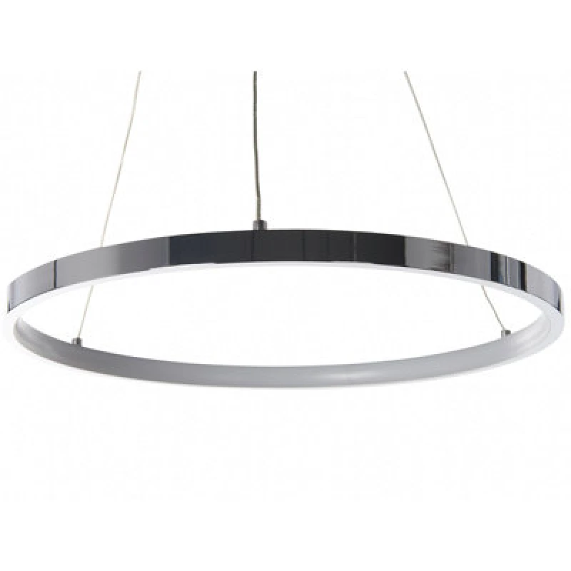 Image of Beliani LED Pendant Lamp Jordan Metal Silver