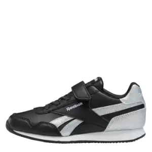 Image of Reebok Royal Classic Jog 3 Shoes - Core Black / Core Black / Glas