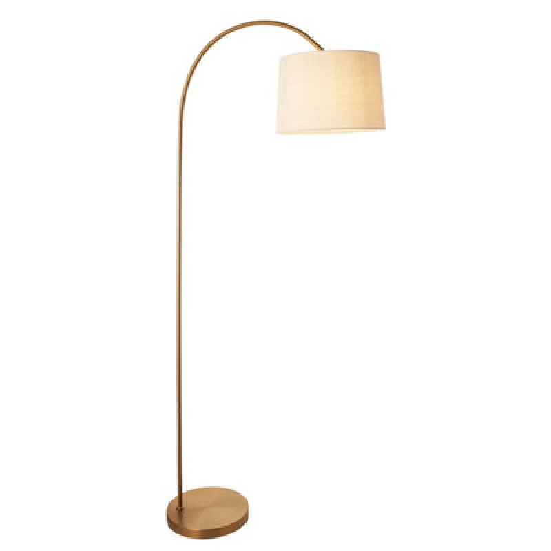 Image of EDITE Connor Floor Light in Warm Brass Natural ONE SIZE