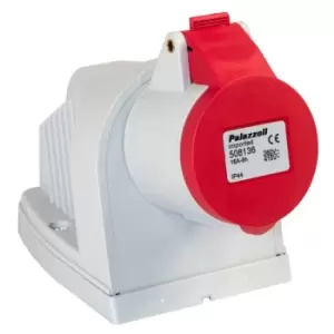 Image of Lewden 508136 Surface Angled Socket 16A 4P 415V IP44