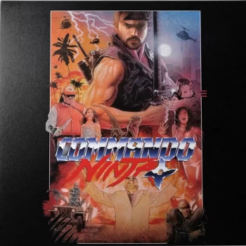 Image of Enjoy The Ride - Commando Ninja (Original Soundtrack) LP (Bloody Massacre Splatter)