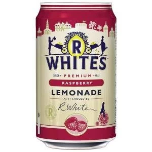 Image of R Whites 330ml Raspberry Drink Lemonade Pack of 24 201302