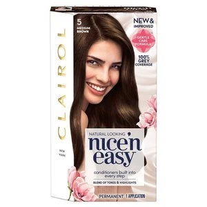 Image of Nice n Easy 5 Medium Brown Brunette
