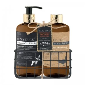 Image of Baylis Harding Fuzzy Duck Cedarwood Sage 2 Bottle Gift S