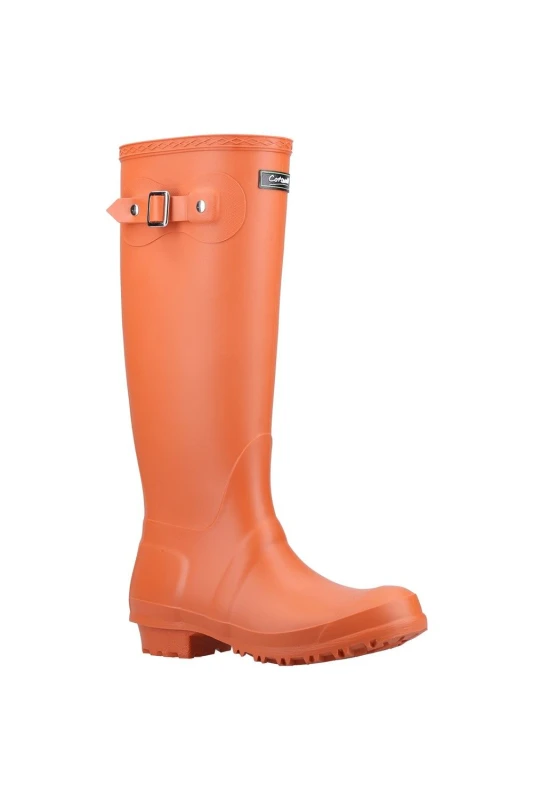 Image of Cotswold Womens Sandringham Original Tall Wellington Boots - UK 7 Orange female PS2916PUM7