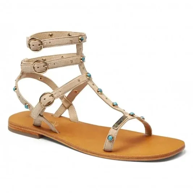 Image of Les Tropeziennes par M.Belarbi Womens sandals Les Tropeziennes par M.Belarbi Corfou Beige Female 40