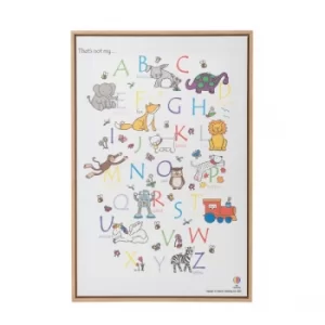 Image of That's Not My... ABC Canvas Print in Frame