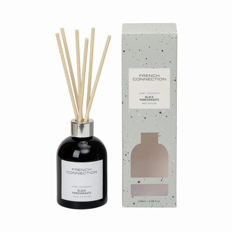 Image of French Connection French Connection Black Pomegranate Reed Diffuser 100ml Black Collection Black 100ml Unisex 5056791600962