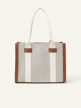 Image of Accessorize Natural Webbing Shoulder Bag, Beige, Women