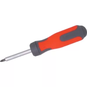 Image of 1/4" Hex Bit Ratchet Driver Set C/W 10 Bits