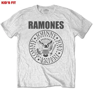 Image of Ramones - Presidential Seal Kids 7 - 8 Years T-Shirt - Grey