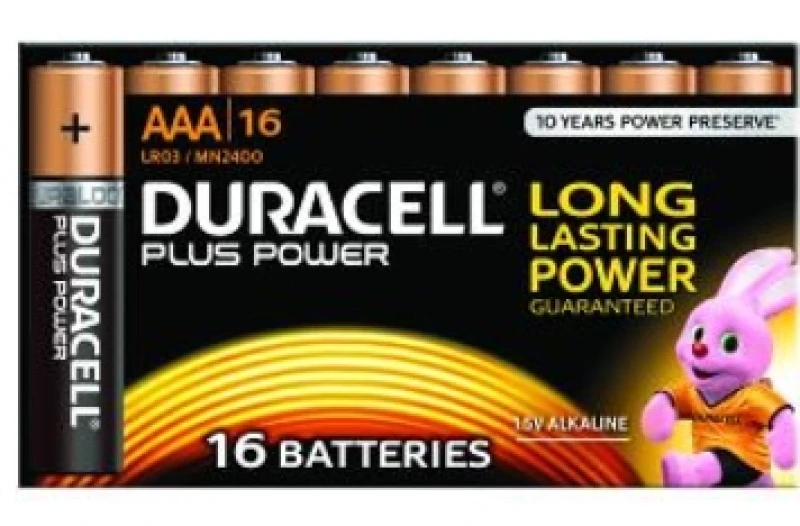 Image of Duracell MN2400B16 household battery Single-use battery AAA Alkaline