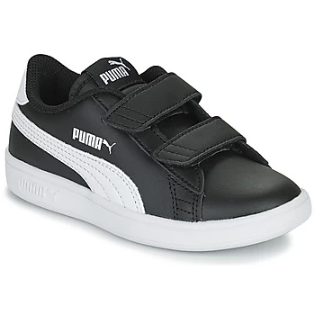 Image of Puma SMASH PS boys's Childrens Shoes Trainers in Black