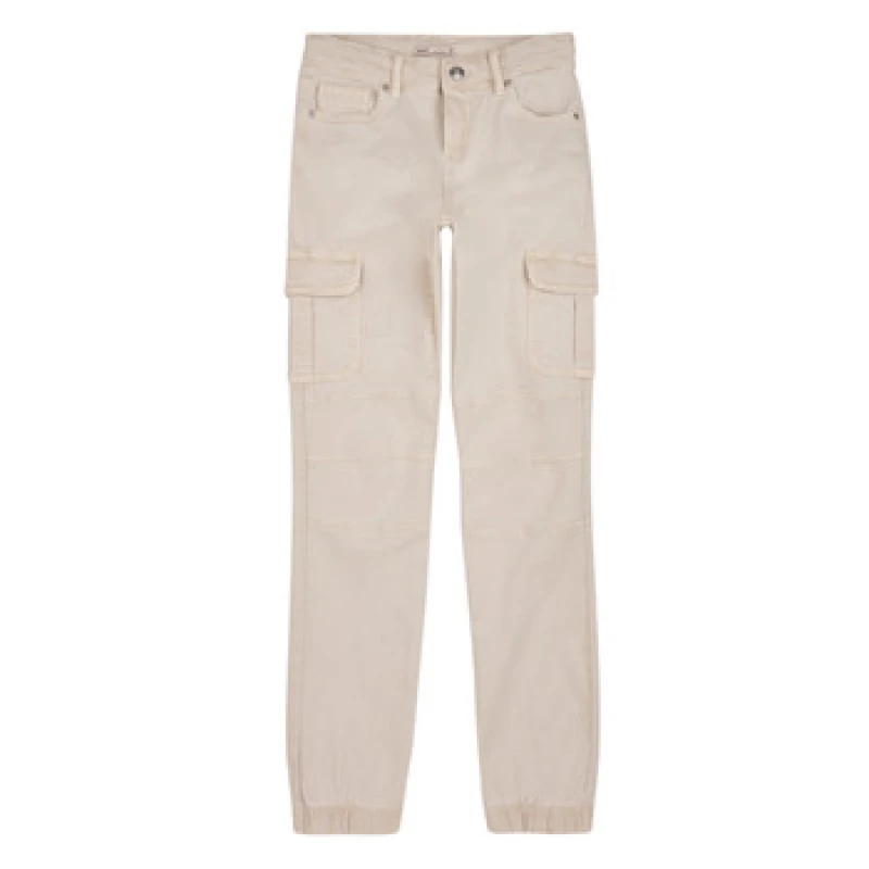 Image of Only KOGMISSOURI REG LIFE CARGO PNT NOOS girls's Trousers in Beige