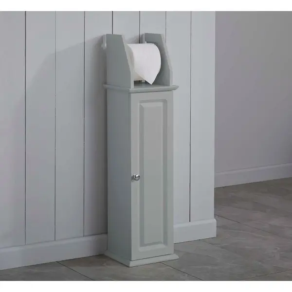 Image of Lloyd Pascal Chadworth Toilet Roll Holder - Grey 260.94.118M