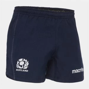 Image of Macron Scotland Training Shorts Mens - Navy