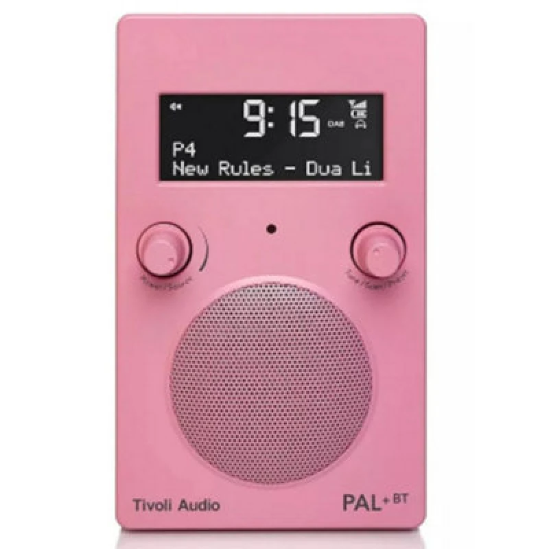 Image of Tivoli Audio Pal+ Bluetooth Portable Radio Fm Dab+ Dmb Bluetooth Pink