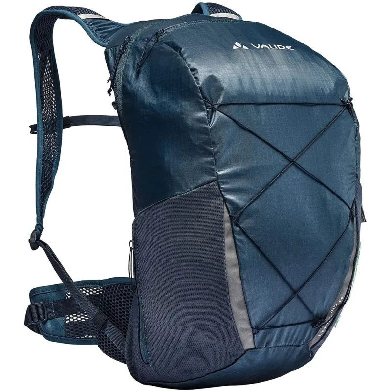 Image of Recycled polyester backpack VAUDE Uphill Air Bleu Unisex 18 L