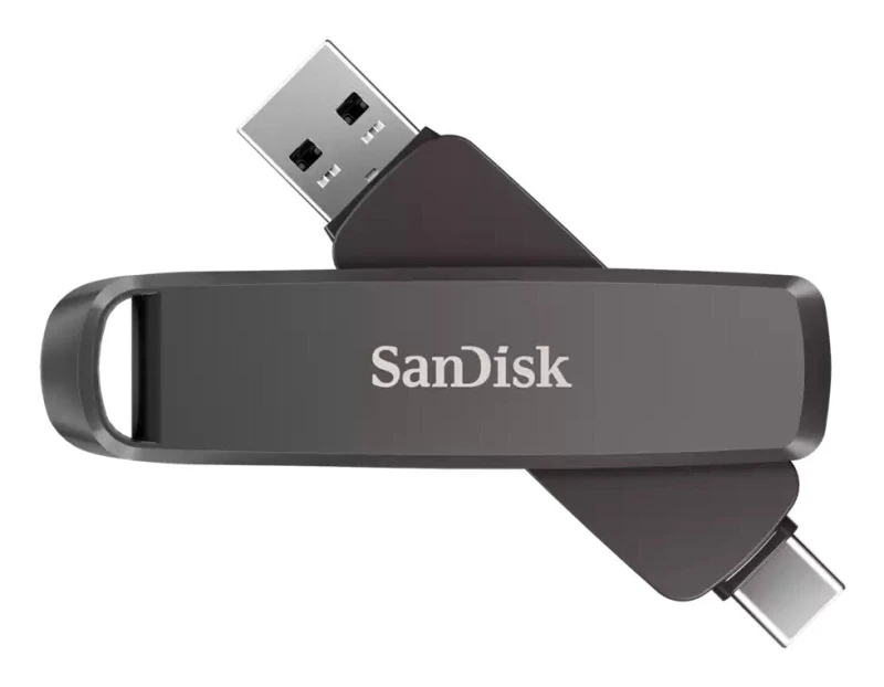 Image of SanDisk SDDDE1-2T00-G46 USB flash drive 2 TB USB Type-A / USB Type-C 3
