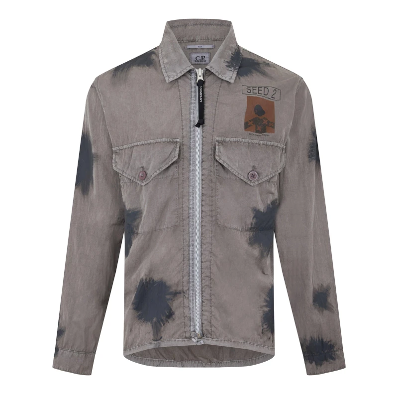 Image of CP COMPANY Cp Company Overshirt - Grey Grey XS