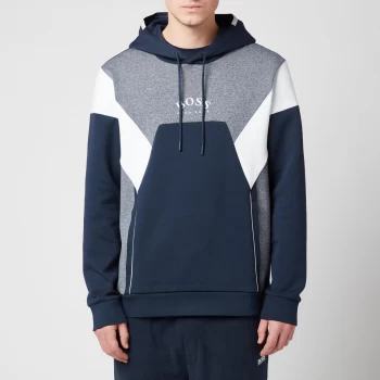 Image of Hugo Boss Athleisure Soody 1 Pullover Hoodie Navy Size S Men