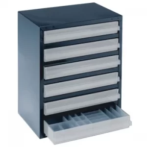 Image of Raaco 137591 6-3 6 Drawer 250 Series Storage Cabinet