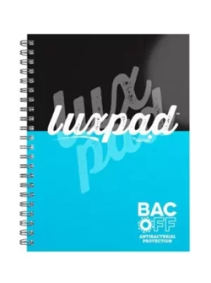 Image of Silvine LUXPAD A5 Plus BacOff Anti-bacterial Notebooks (Pack 3) LUXA5BAC