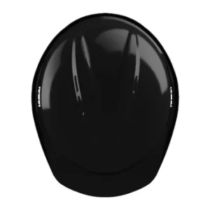 Image of GV581 V-gard 500 Black Safety Helmet with Pushkey Sliding Suspension
