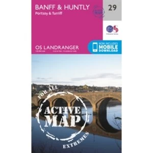 Image of Banff & Huntly, Portsoy & Turriff by Ordnance Survey (Sheet map, folded, 2016)