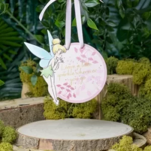 Image of Disney Tinkerbell Wooden Hanging Plaque