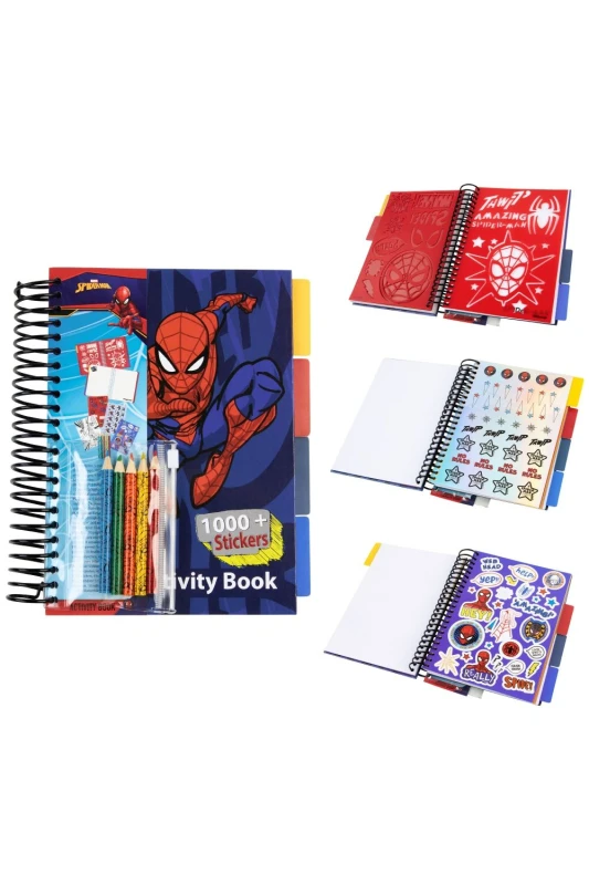 Image of Marvel Spiderman Super Activity Album Multi