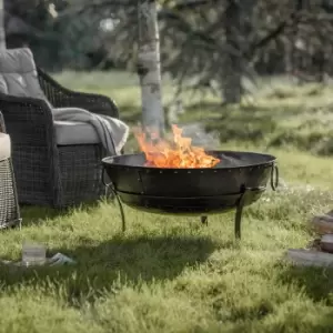 Image of Gallery Outdoor Cordelia Firepit Black