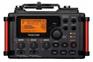 Image of Tascam DR-60DMK2 Portable Audio Recorder for DSLR - Black