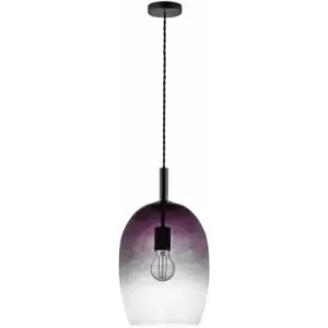 Image of Nordlux Uma 23cm Dome Pendant Ceiling Light Grey, E27