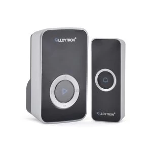 Image of Lloytron B7531BK Melody MIP3 Plugin Door Chime Kit - Black