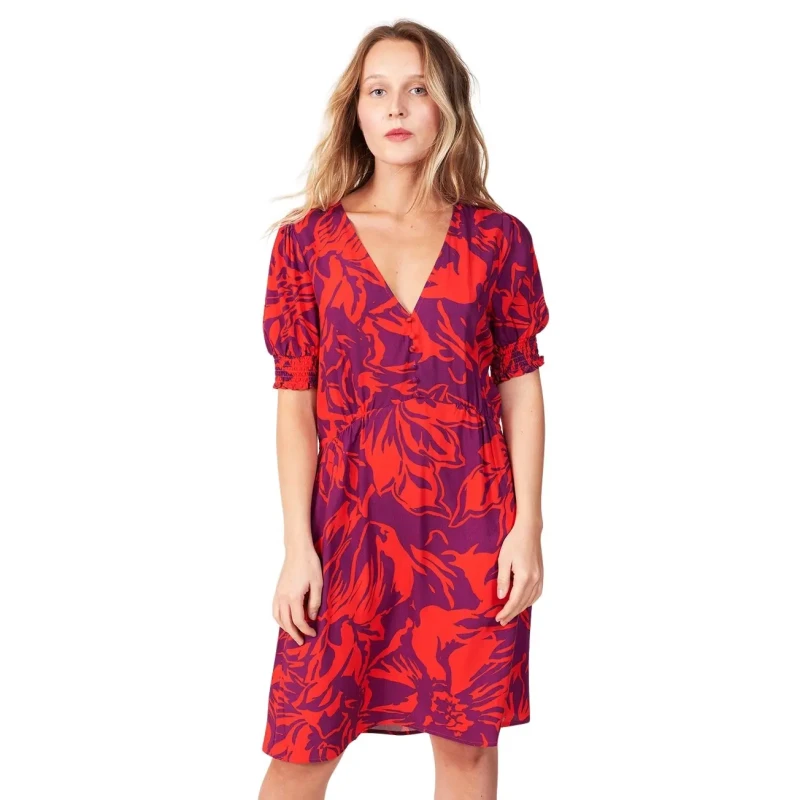 Image of Les Petites Bombes Womens dress Les Petites Bombes Fariel Rouge Female XS