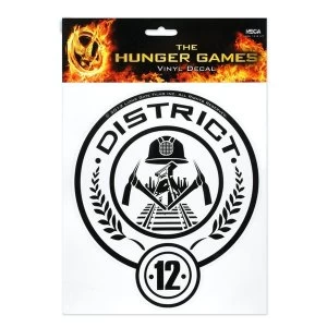 Image of Hunger Games - District 12 Laptop Sticker