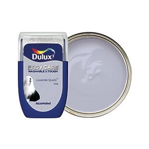 Image of Dulux Easycare Washable & Tough Lavender Quartz Matt Emulsion Paint 30ml