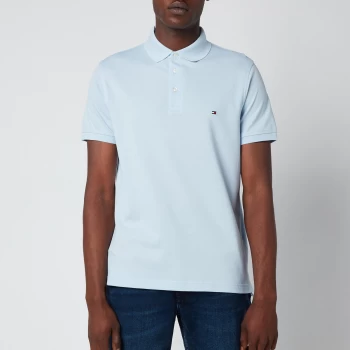 Image of Tommy Hilfiger Mens 1985 Slim Polo Shirt - Breezy Blue - M