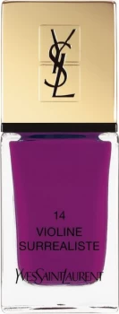 Image of Yves Saint Laurent La Laque Couture Nail Polish Shade 14 Violine Surrealiste 10ml
