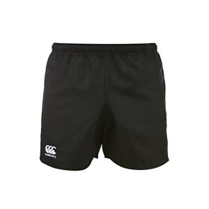 Image of Canterbury Mens Advantage Rugby Shorts, Black, Medium (32-34 inches)