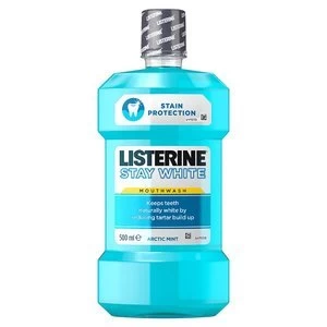 Image of Listerine Stay White Arctic Mint Mouthwash 500ml