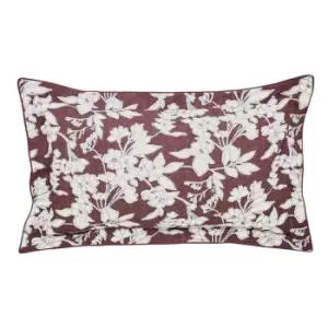 Image of Bedeck of Belfast Aris Print Pillowcase Oxford - Red
