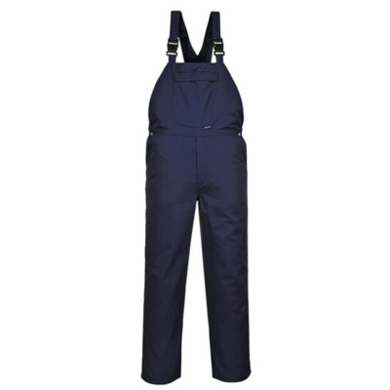 Image of Portwest Burnley Bib and Brace C875NARM Colour: Navy