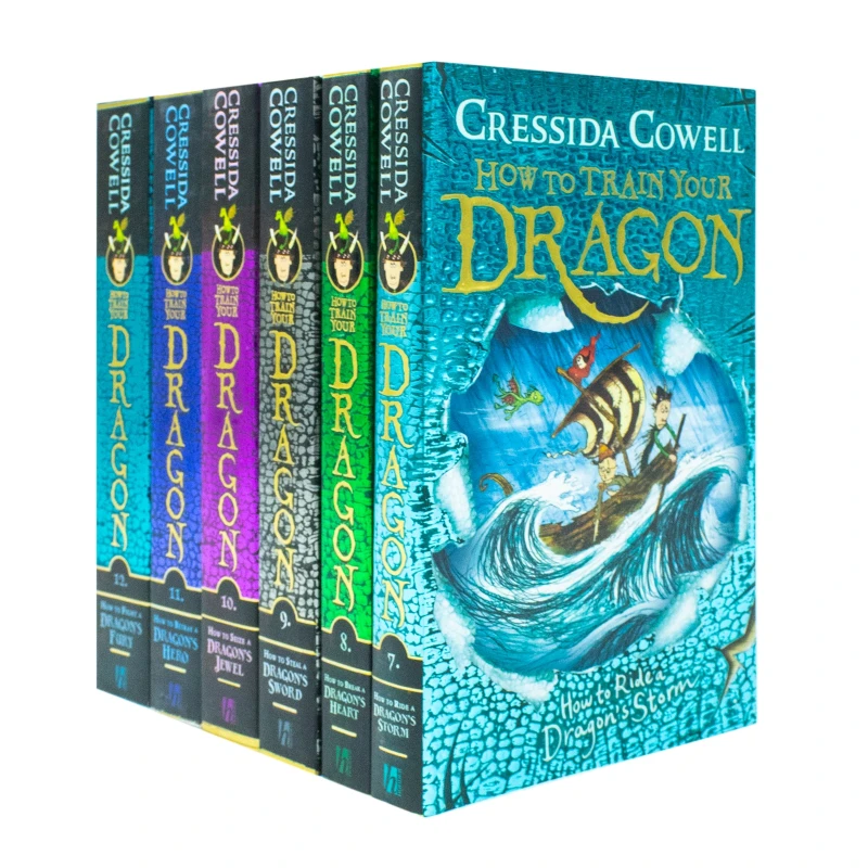 Image of How To Train Your Dragon 6 Book Collection Cressida Cowell Cressida Cowell Books