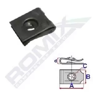 Image of ROMIX Nut 16028