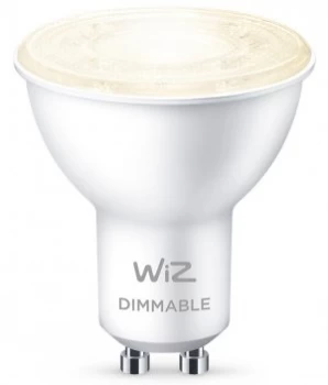 Image of Wiz WiFi Dimmable White GU10 LED Smart Bulb