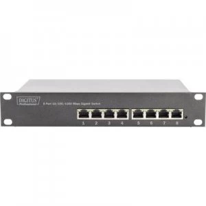 Image of Digitus DN-80114 Network switch 8 ports 10 / 100 / 1000 Mbps